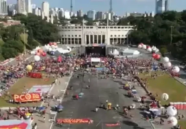 Evento com Lula tem pouca adesão em São Paulo