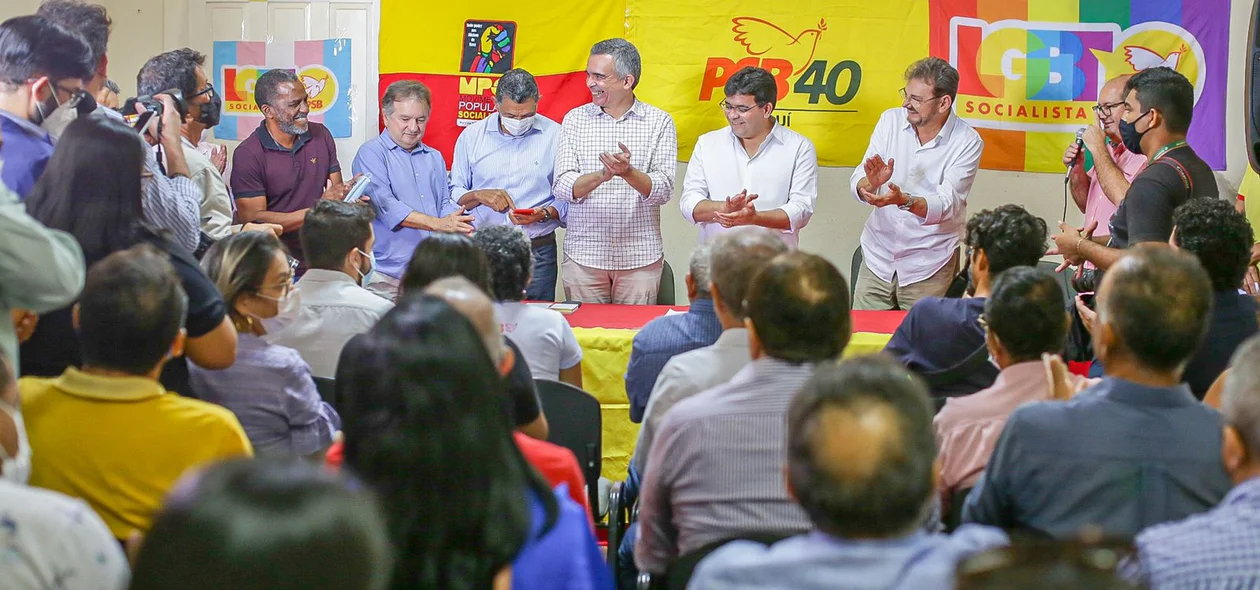 Evento de filiação de Washington Bonfim