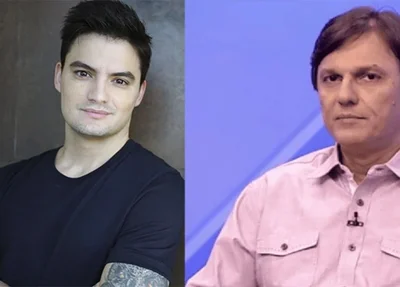 Felipe Neto e Mauro Cezar Pereira