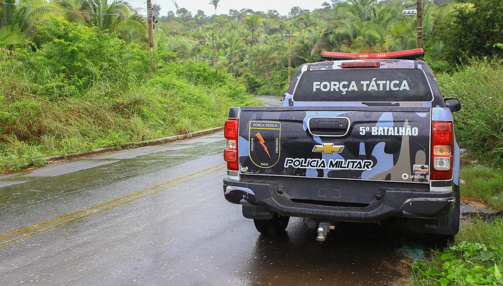 Força tatica no local