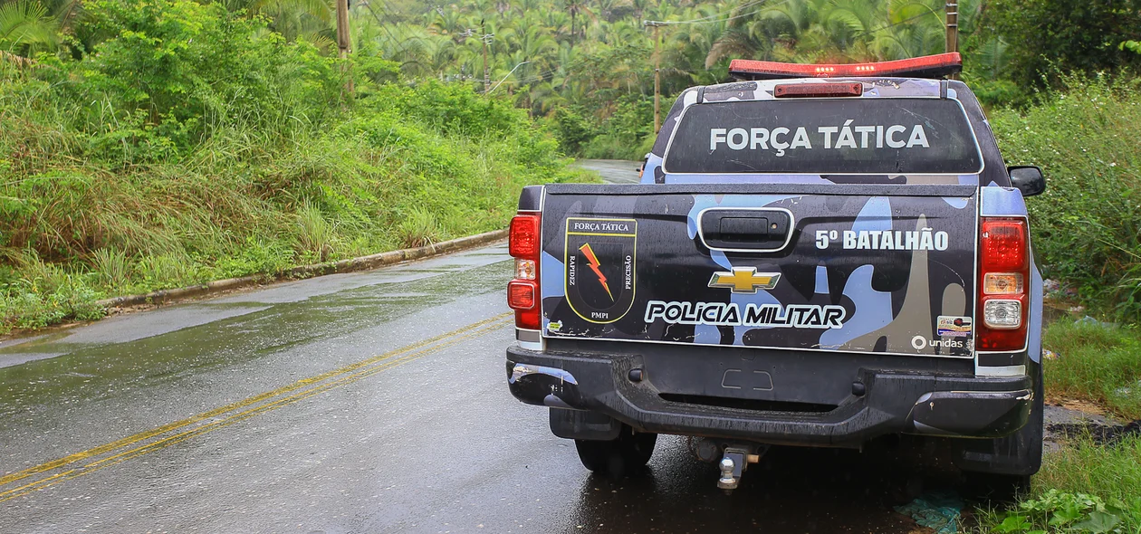 Força tatica no local