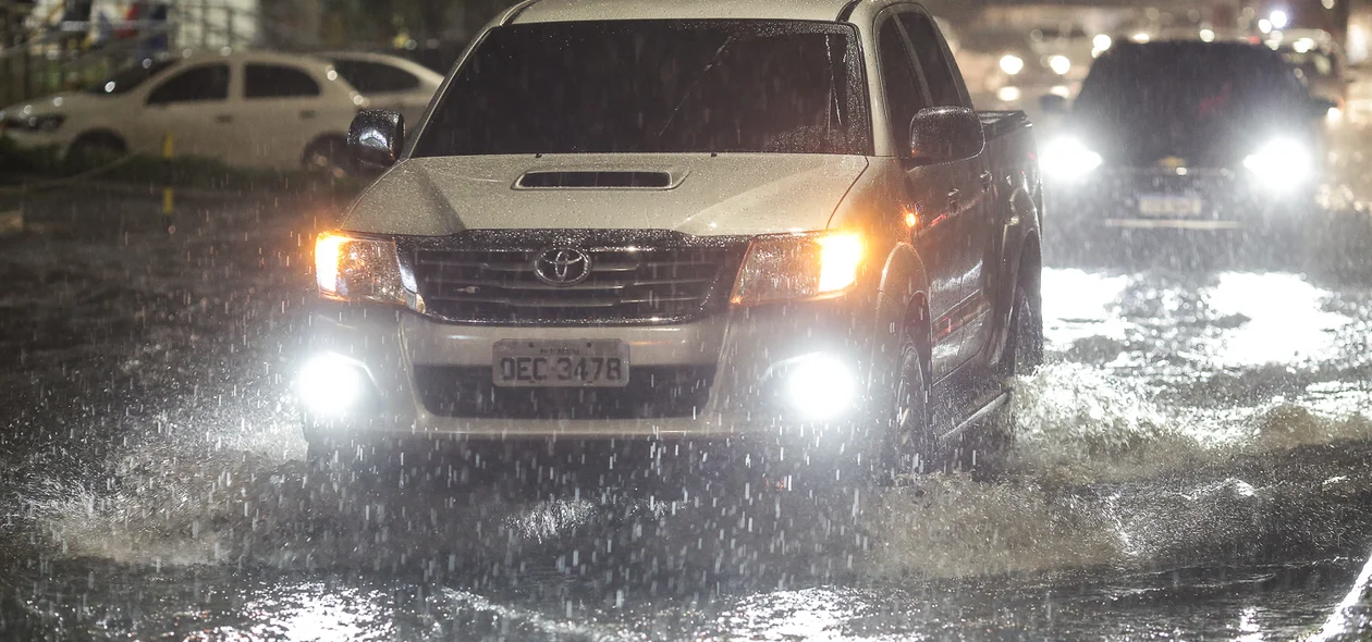 Forte chuva em Teresina