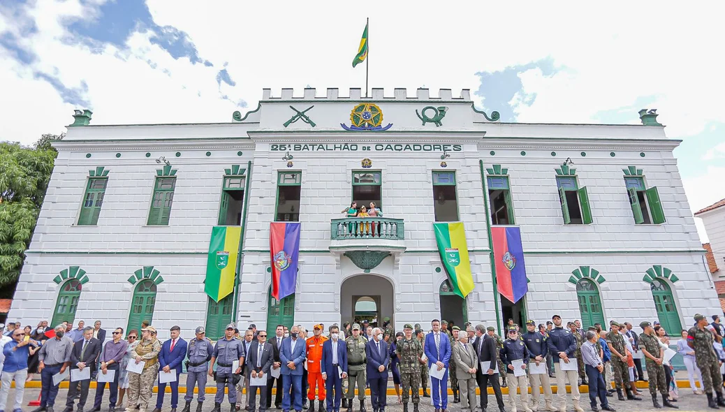 Foto dos homenageados