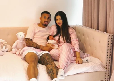 Gabriel Jesus e família