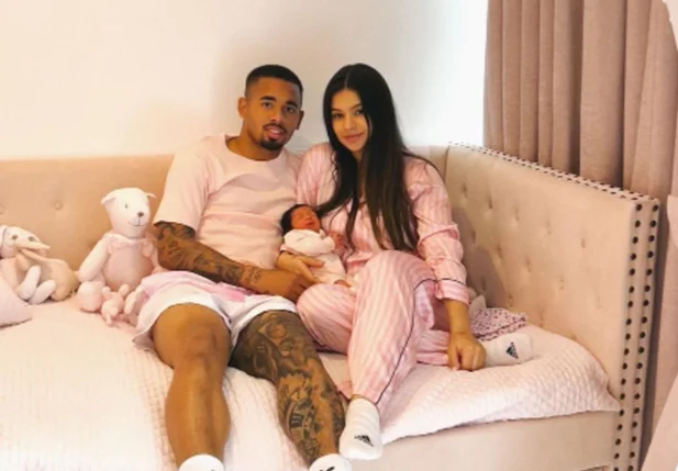 Gabriel Jesus e família