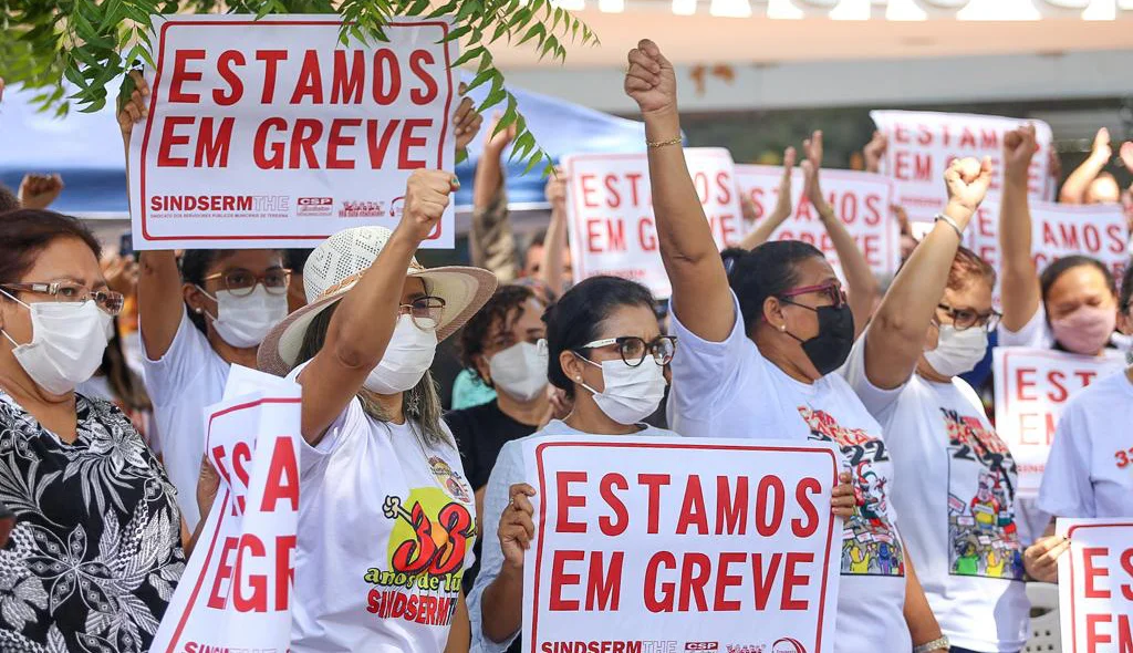 Greve dos professores de rede municipal