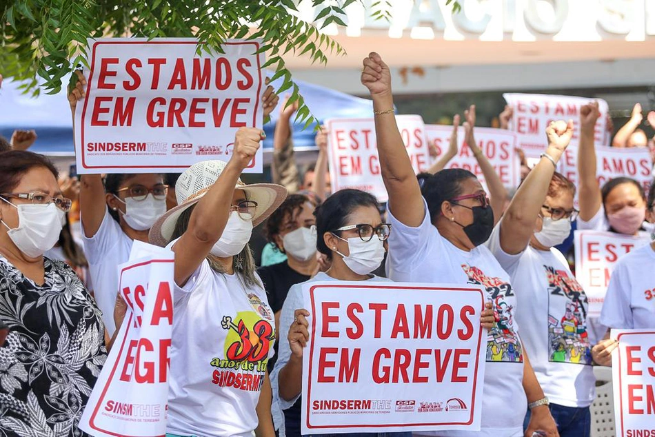 Greve dos professores de rede municipal