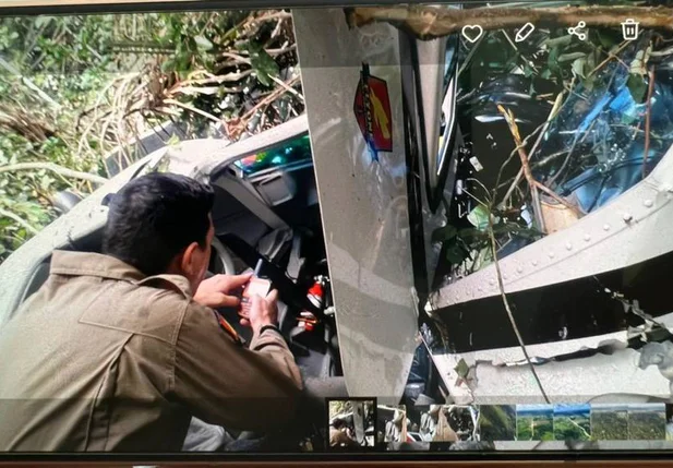 Helicóptero da Funai cai na floresta do Acre com sete passageiros