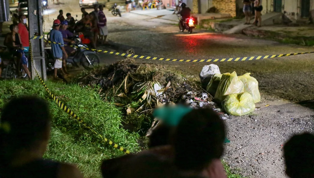 Homem foi espancado antes de ser morto a tiros