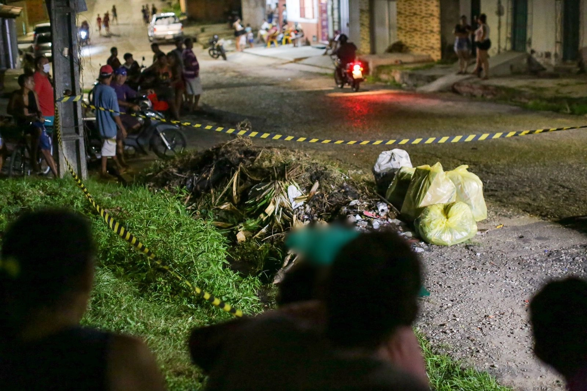 Homem foi espancado antes de ser morto a tiros