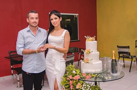 Ianca Vales e Rony Veras Nogueira