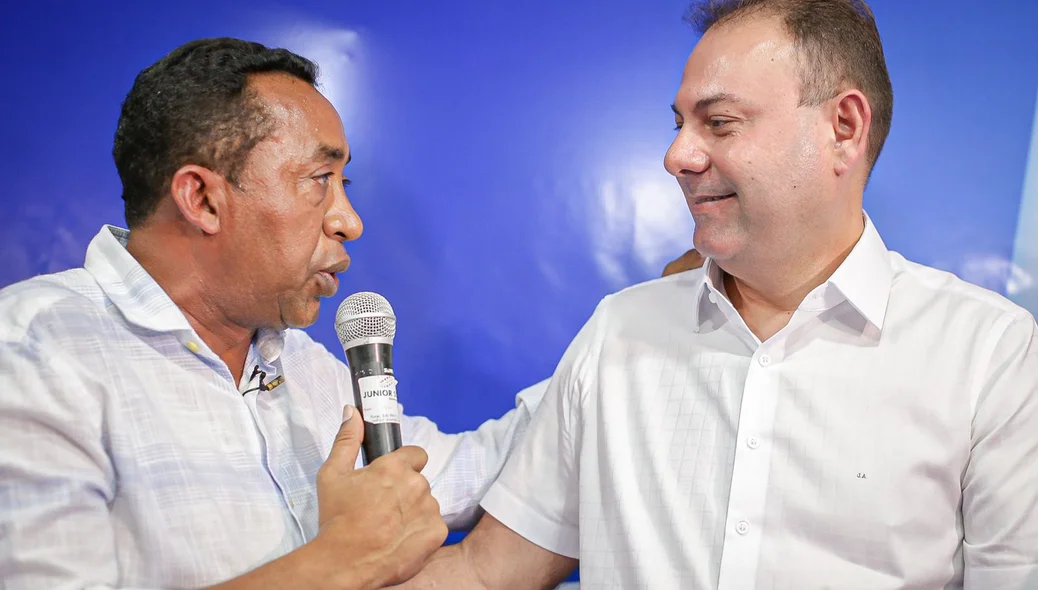 Joel Rodrigues em evento que marcou apoio de Jeová Alencar a sua pré-candidatura