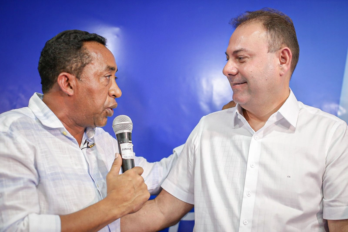 Joel Rodrigues em evento que marcou apoio de Jeová Alencar a sua pré-candidatura