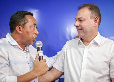 Joel Rodrigues em evento que marcou apoio de Jeová Alencar a sua pré-candidatura