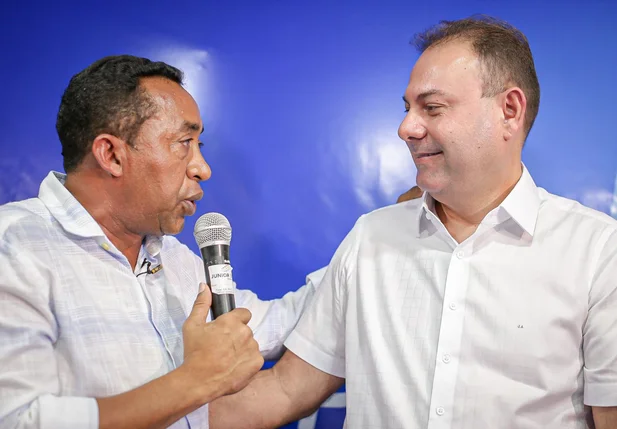 Joel Rodrigues em evento que marcou apoio de Jeová Alencar a sua pré-candidatura