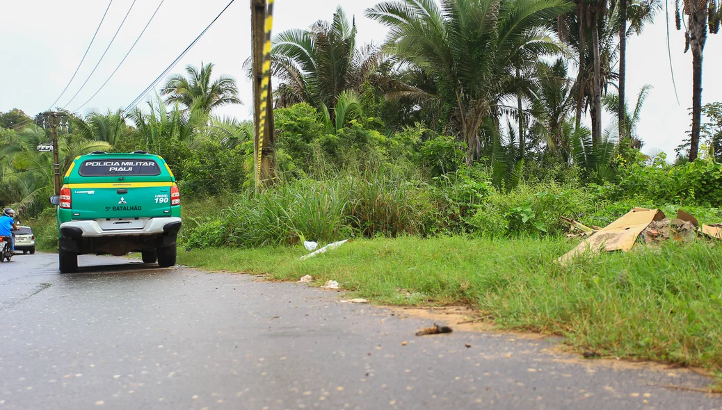 Jovem é executado com tiro na cabeça na Avenida Josué Moura Santos