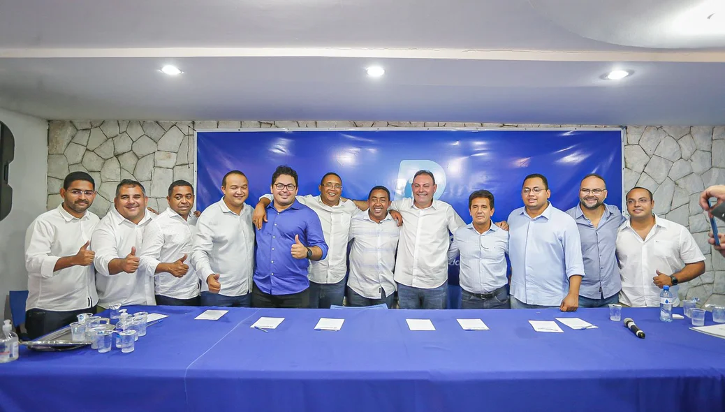 Lideranças no evento