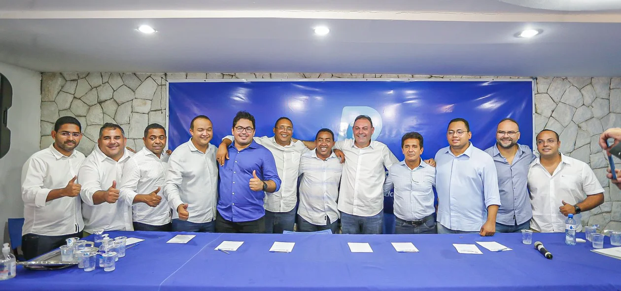 Lideranças no evento