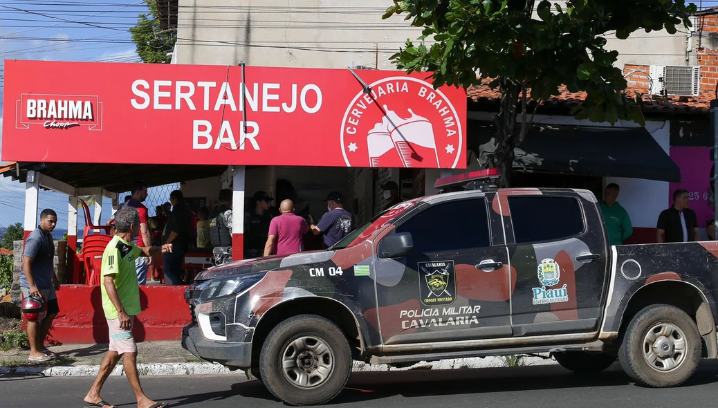 Local onde tentaram matar o policial