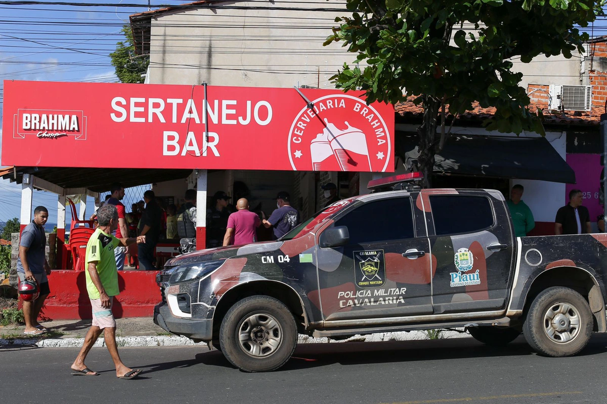 Local onde tentaram matar o policial