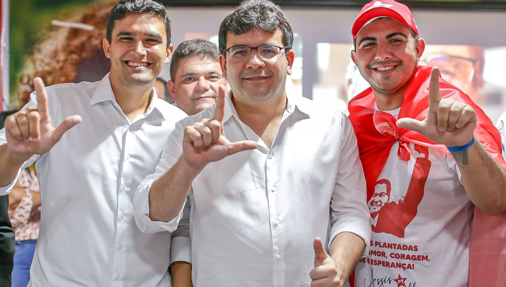 Selindo Mauro, Rafael Fonteles e Lucas Moraes