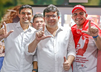 Selindo Mauro, Rafael Fonteles e Lucas Moraes