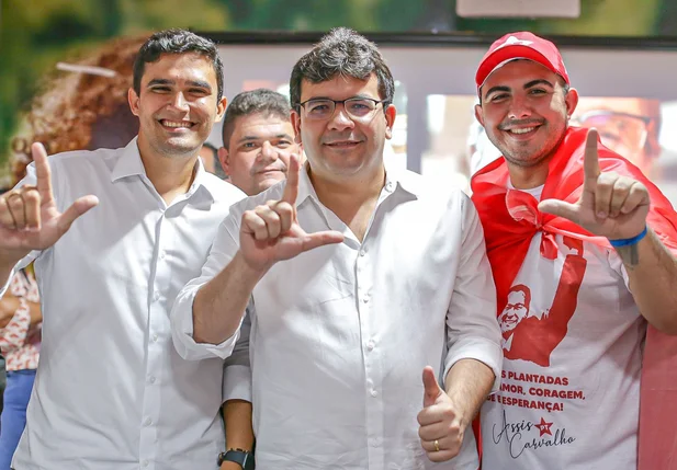 Selindo Mauro, Rafael Fonteles e Lucas Moraes