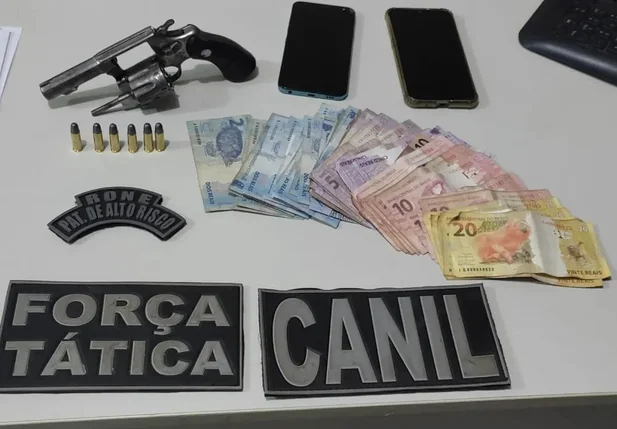 Material aprendido com o acusado