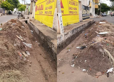 Moradores denunciam acúmulo de lixo no bairro Malva na cidade de Picos