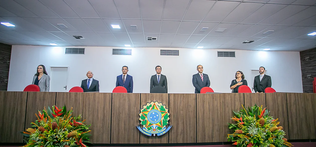 O evento contou com autoridades do Judiciário e da Segurança Pública