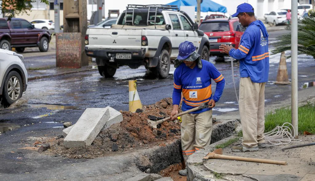 Obra é para ser concluída no domingo (15)