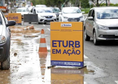 Obra está sendo realizada pela Eturb