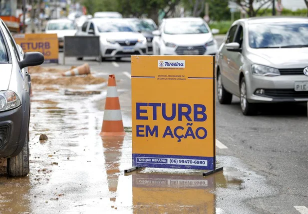 Obra está sendo realizada pela Eturb