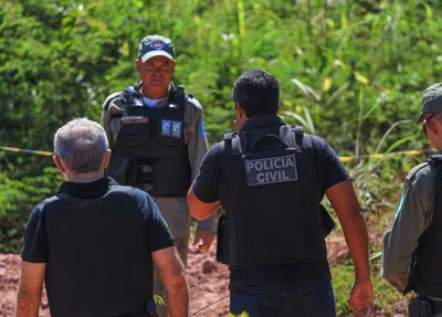 Ossada é encontrada em matagal no Vale do Gavião