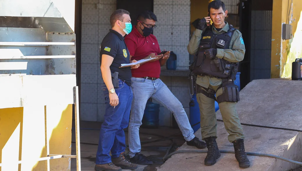 Perícia Criminal realizou os levantamentos iniciais
