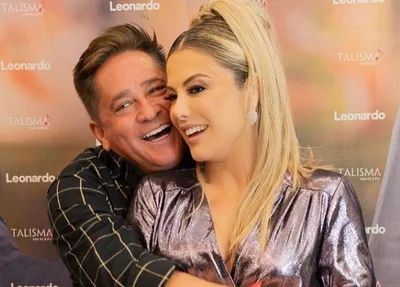 Poliana Rocha e Leonardo