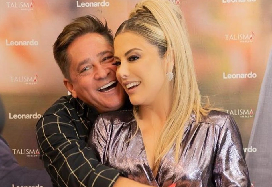 Poliana Rocha e Leonardo