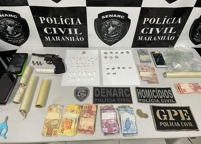 Polícia Civil prende três pessoas e apreende drogas em Timon
