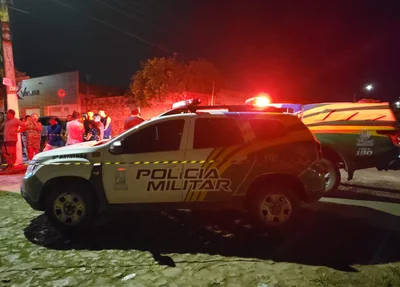 Polícia Militar isolou o local