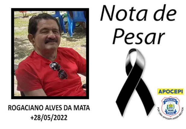 Policial civil Rogaciano Alves morre vítima de diabetes em Teresina
