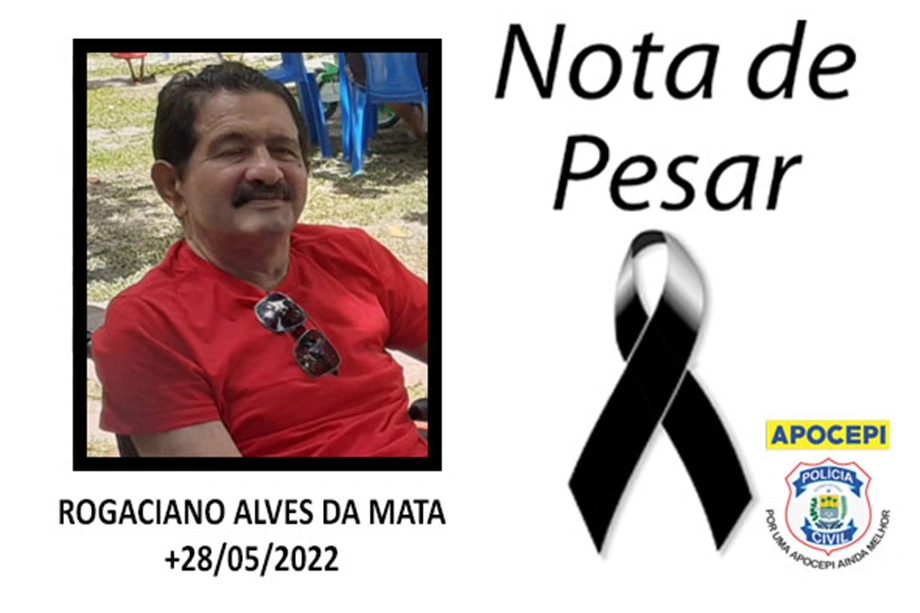 Policial civil Rogaciano Alves morre vítima de diabetes em Teresina
