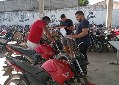 Polinter restituiu 191 motocicletas roubadas em 2022 no Piauí