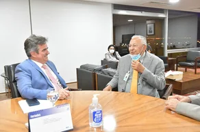 Prefeito Dr. Pessoa se reúne com Ciro Nogueira em Brasília