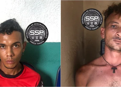 Presos durante Operação Saturação em Castelo do Piauí