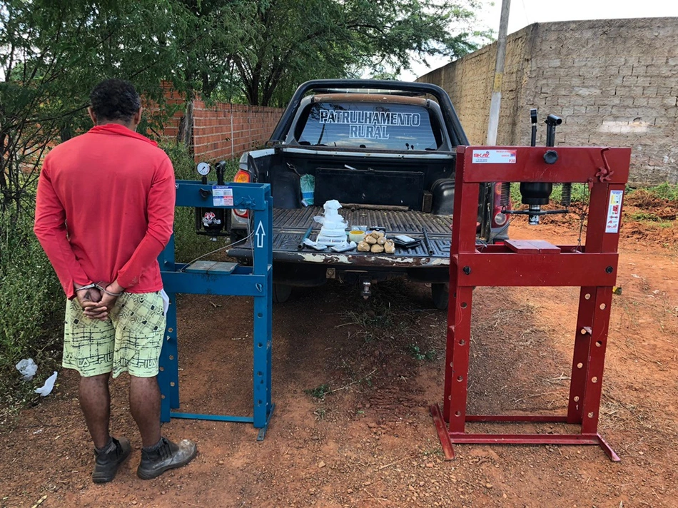 Prisão e apreensões feitas em Picos
