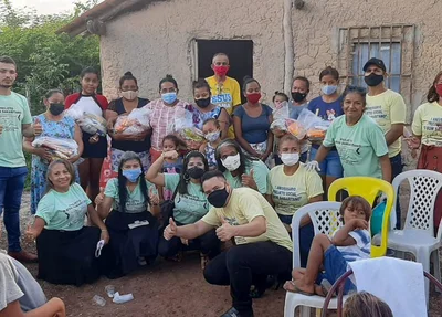 Projeto Bom Samaritano durante ação