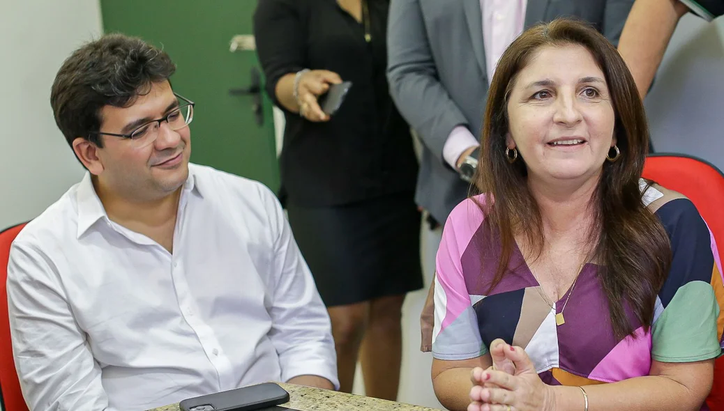 Rafael Fonteles e Maninha Fontenele