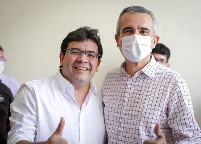 Rafael Fonteles e Washington Bonfim