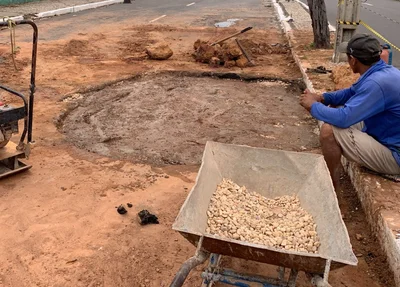 SAAD Leste interdita trecho de avenida