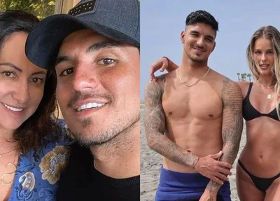 Simone Medina, Gabriel Medina e Yasmin Brunet